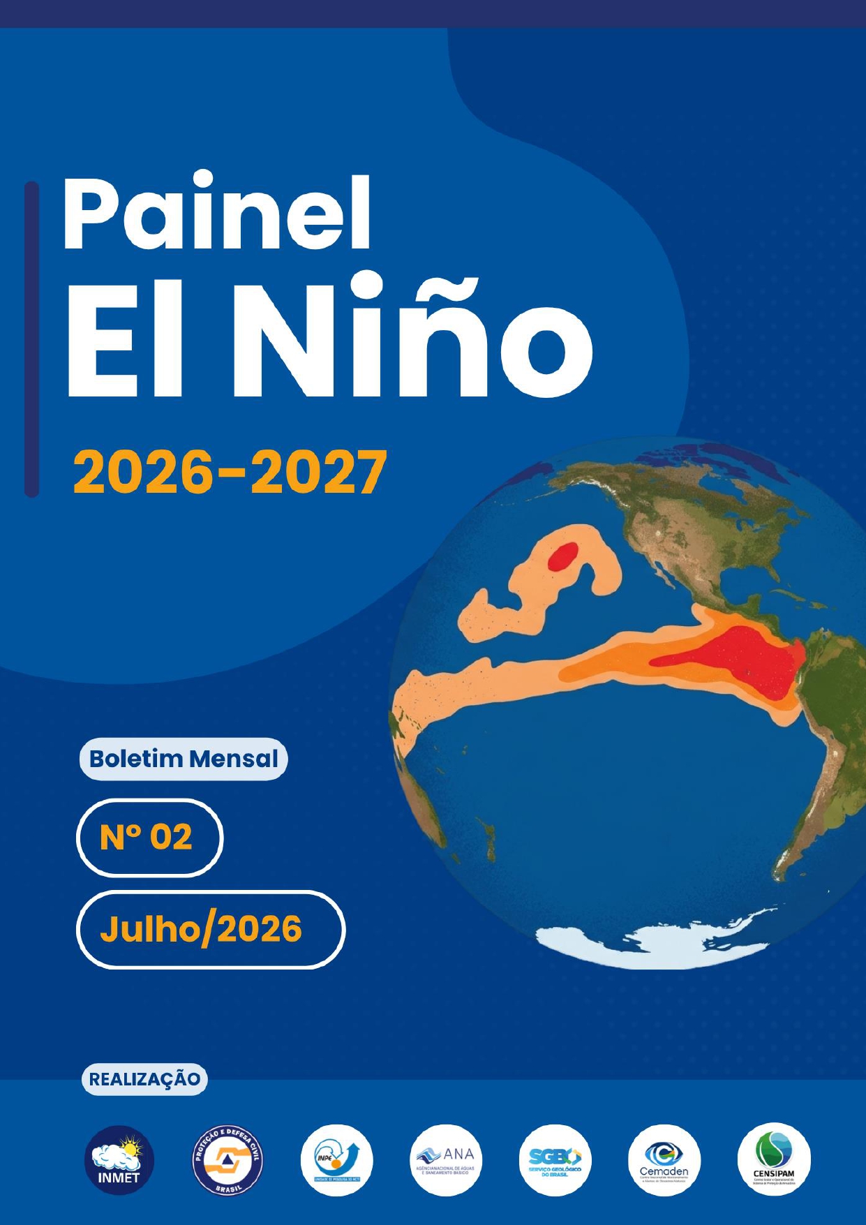 PAINEL EL NIÑO - Boletim Mensal N° 02 - Julho de 2026